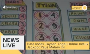 Data Index Taysen Togel Online Untuk Jackpot Paus Malam Ini